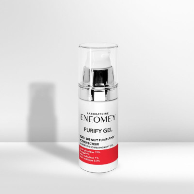 PURIFY GEL, Gel de nuit purifiant correcteur | Laboratoire ENEOMEY