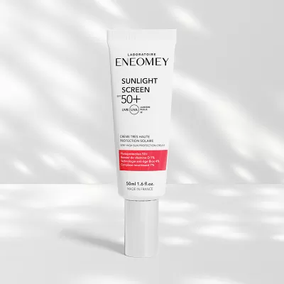 SUNLIGHT SCREEN 50+, Très Haute Protection Solaire | Laboratoire ENEOMEY