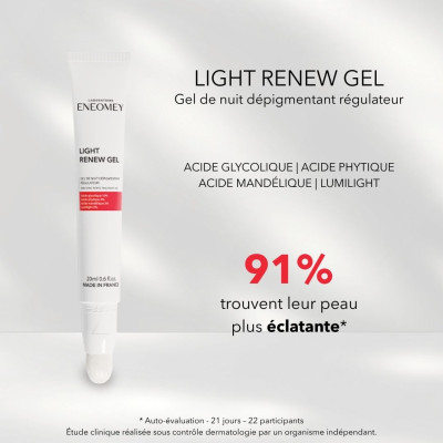Programme dépigmentant ENEOMEY - LIGHT RENEW GEL