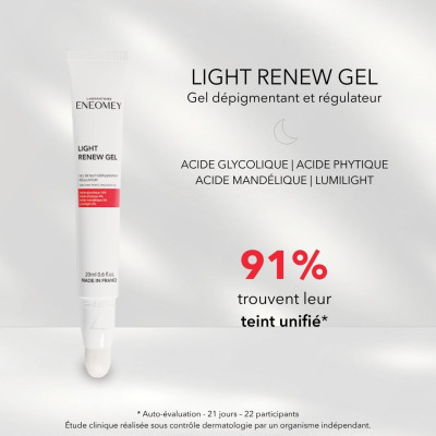 Offre spéciale - Programme dépigmentant ENEOMEY - LIGHT RENEW GEL
