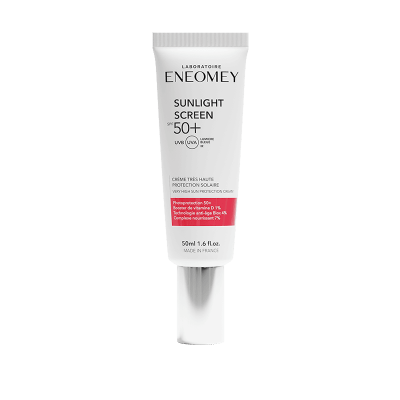 SUNLIGHT SCREEN 50+, Très Haute Protection Solaire | Laboratoire ENEOMEY