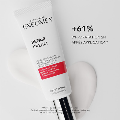 REPAIR CREAM, Crème Nourrissante Réparatrice |Résultats Prouvés | Laboratoire ENEOMEY