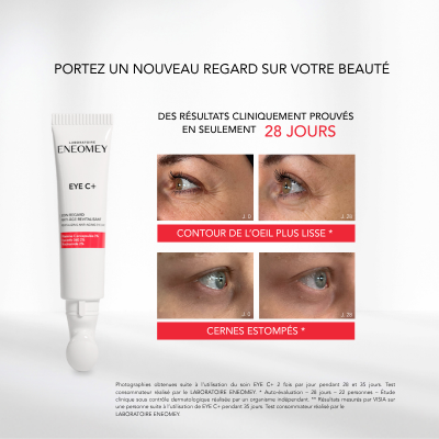 EYE C+, Revitalizing anti-aging eye care, Anti-aging programs | Laboratoire ENEOMEY