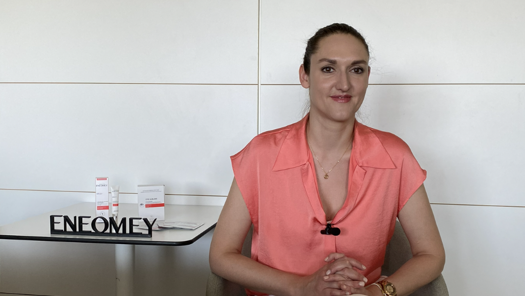 EYE SUBLIME et EYE C+ expliqués par Ludivine, Responsable R&D du Laboratoire ENEOMEY